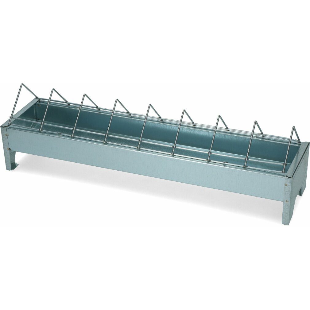 Futternapf Geflügel Futterautomat 50 cm galvanisiertes Metall