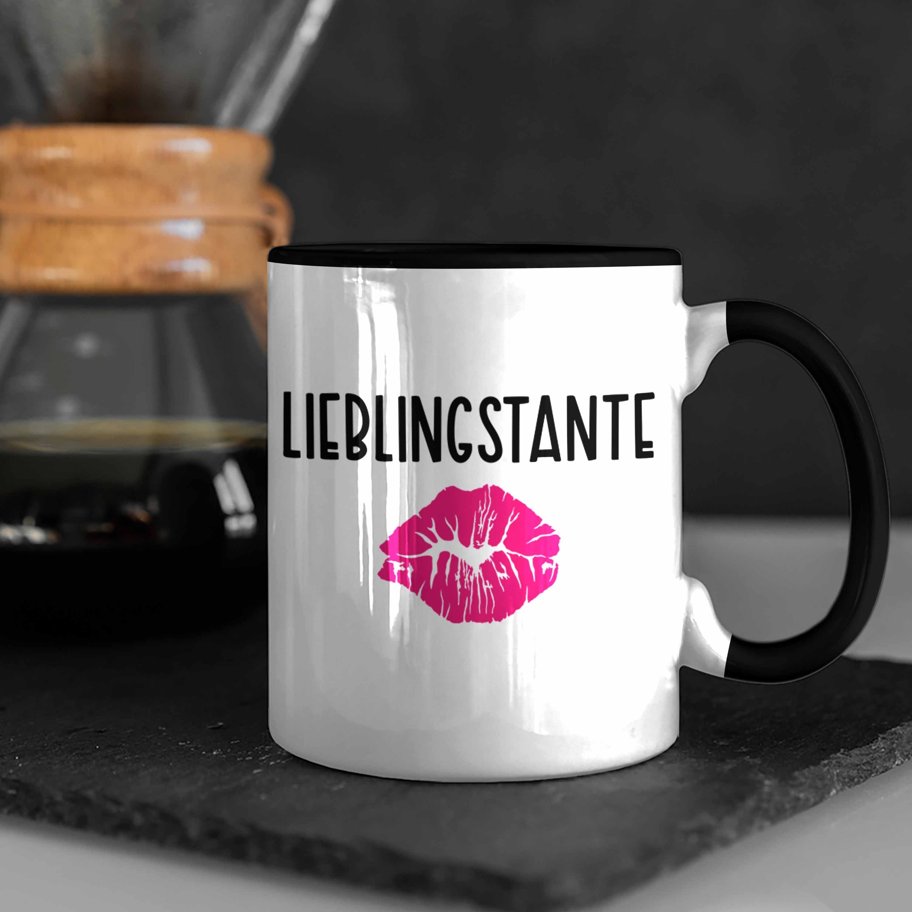 von Geburtstag Geschenkideen Tante Beste Lieblingstante Schwarz - Ever Tasse Trendation Geschenk Trendation Tasse Weihnachten Lustig Nichte