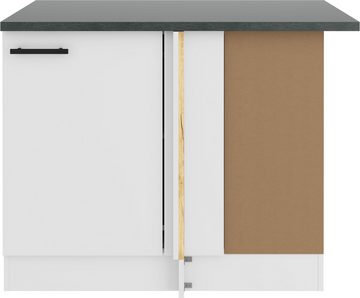 OPTIFIT Eckunterschrank Palma Breite 100 cm, Türanschlag wechselbar