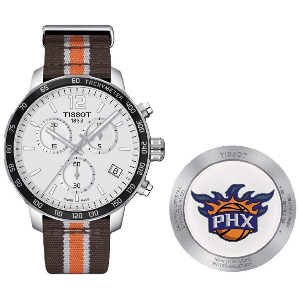 Tissot Luxusuhr Herrenuhr T095.417.17.037.34 Silberfarben (42 mm)