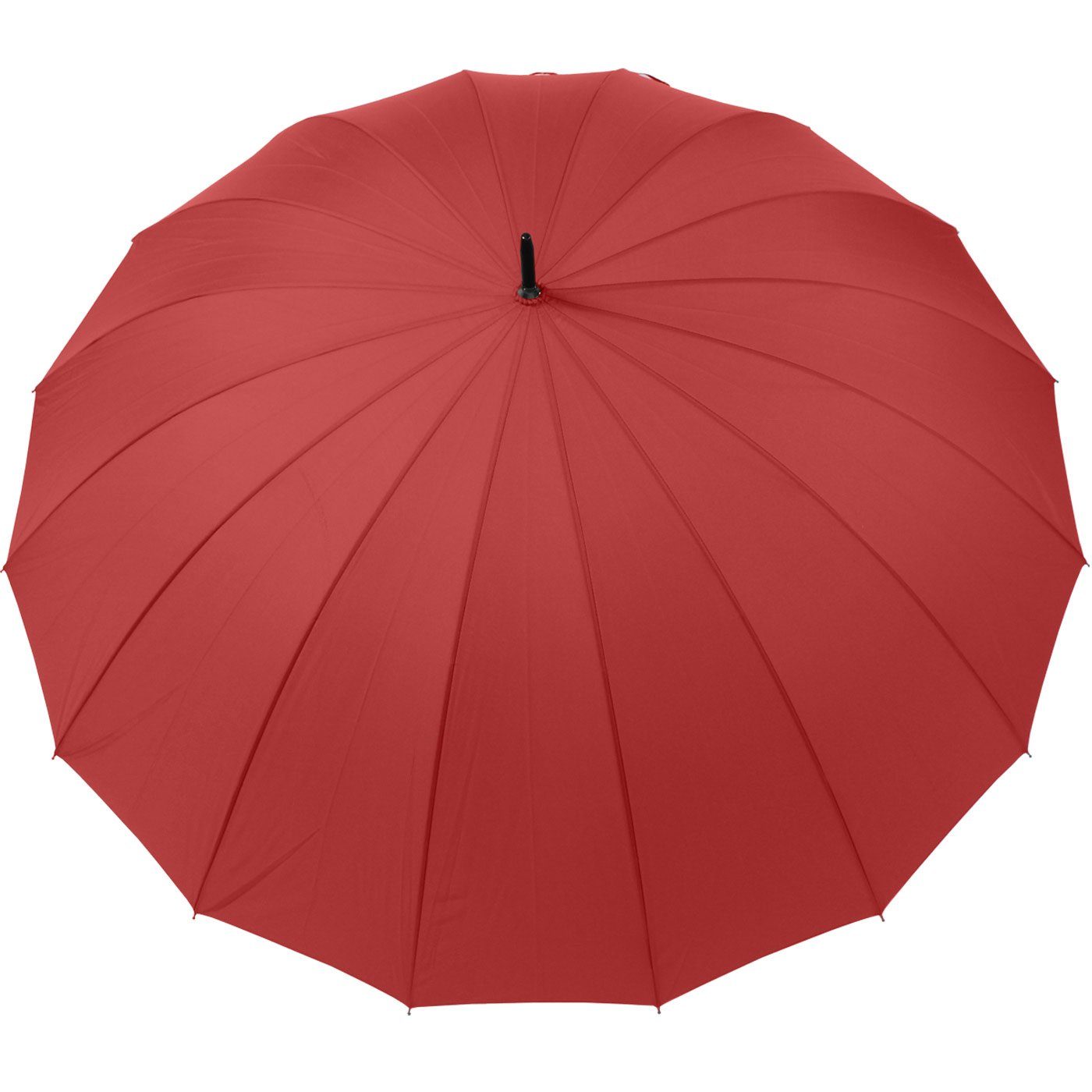 iX-brella Stockregenschirm XXL 130 cm Durchmesser Golf-Partnerschirm, 16-teiliges Dach, mit leichtem Fiberglasgestell