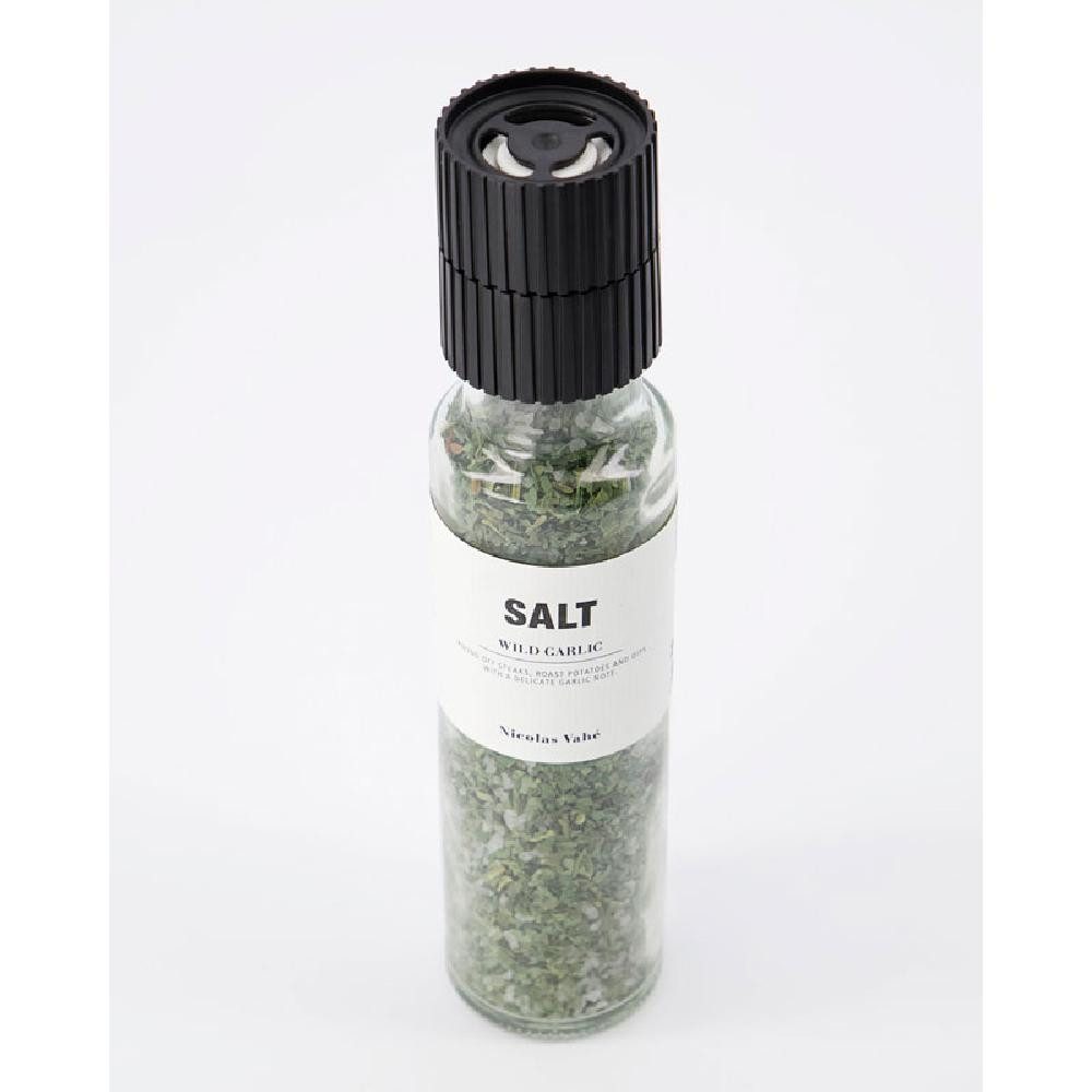 Nicolas Vahé Gewürz Salz mit wildem Bärlauch, Schalotten und Knoblauch (215g)