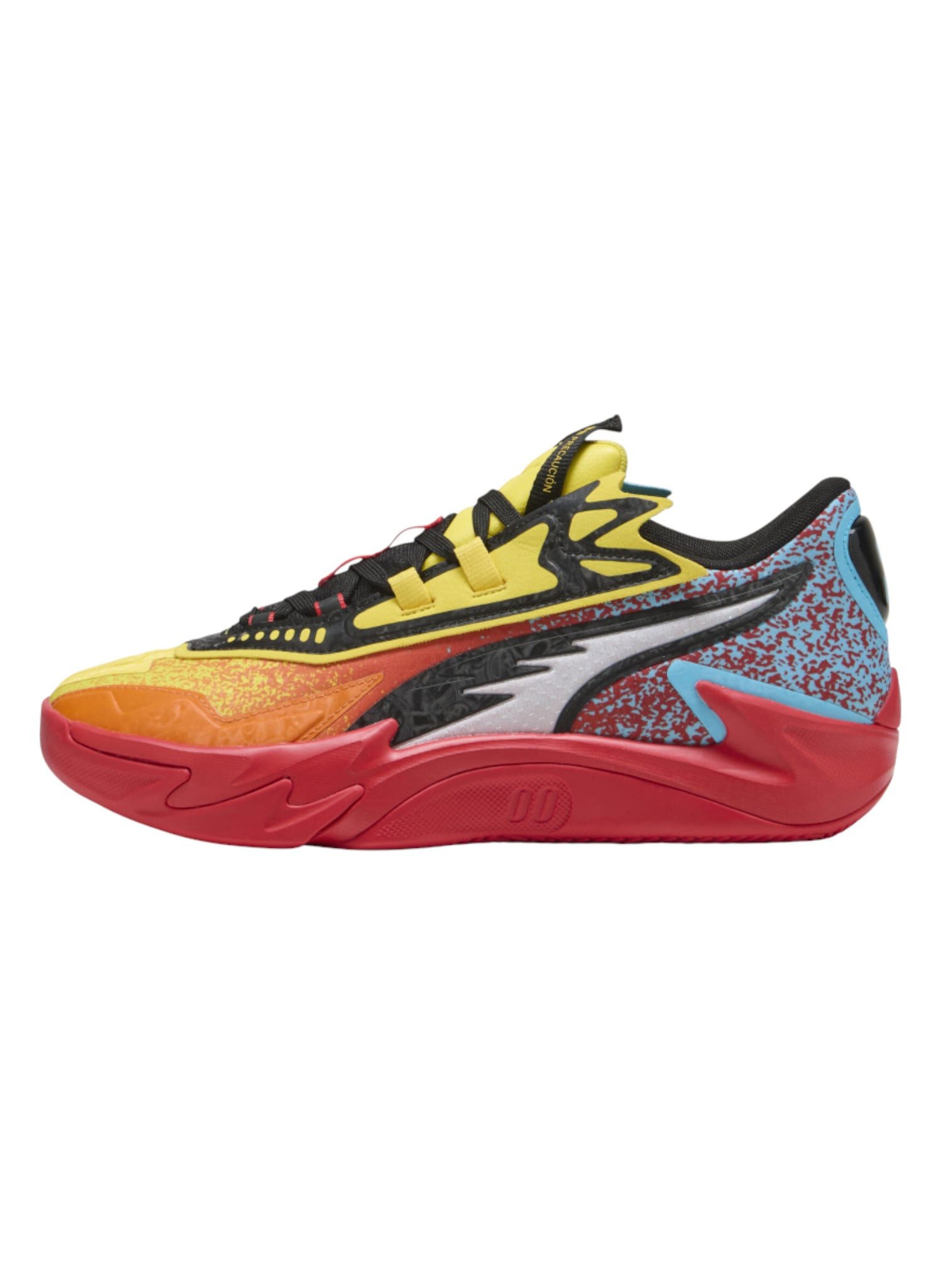 PUMA Hallen-Indoorschuhe Scoot Zeros II Caution Rickie (Basketball) bunt Ba günstig online kaufen