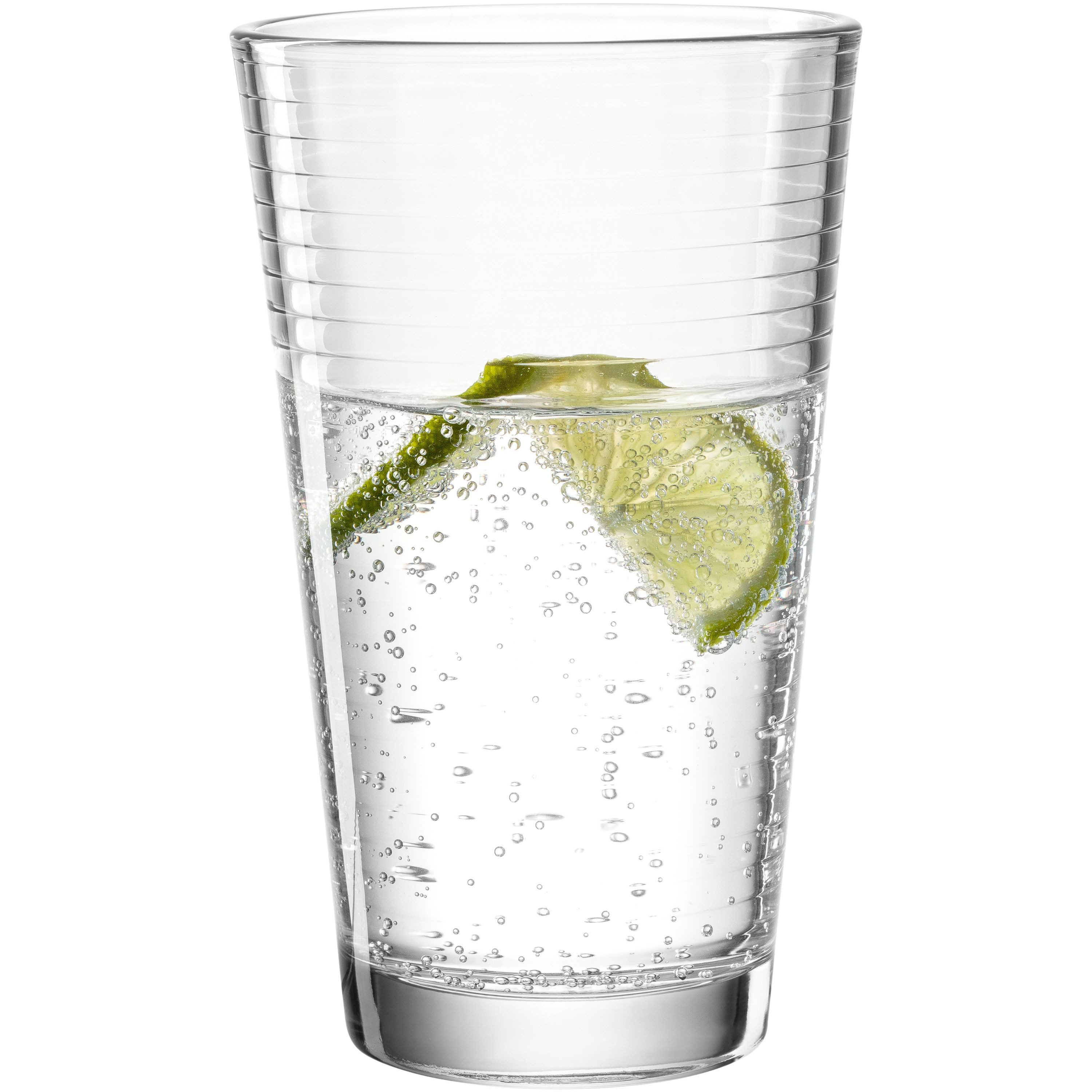LEONARDO Cappuccinotasse Glaskoch Becherset Bari 12-teilig Longdrinkbecher 300 ml Transparent, Glas