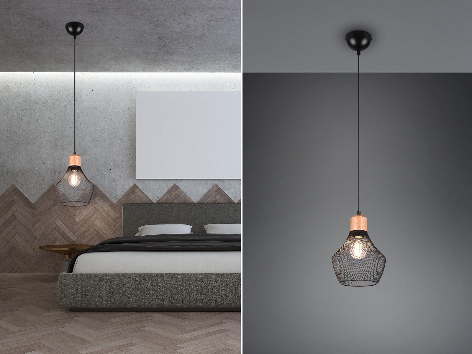 Reality Leuchten LED Pendelleuchte, Dimmfunktion, LED günstig online kaufen