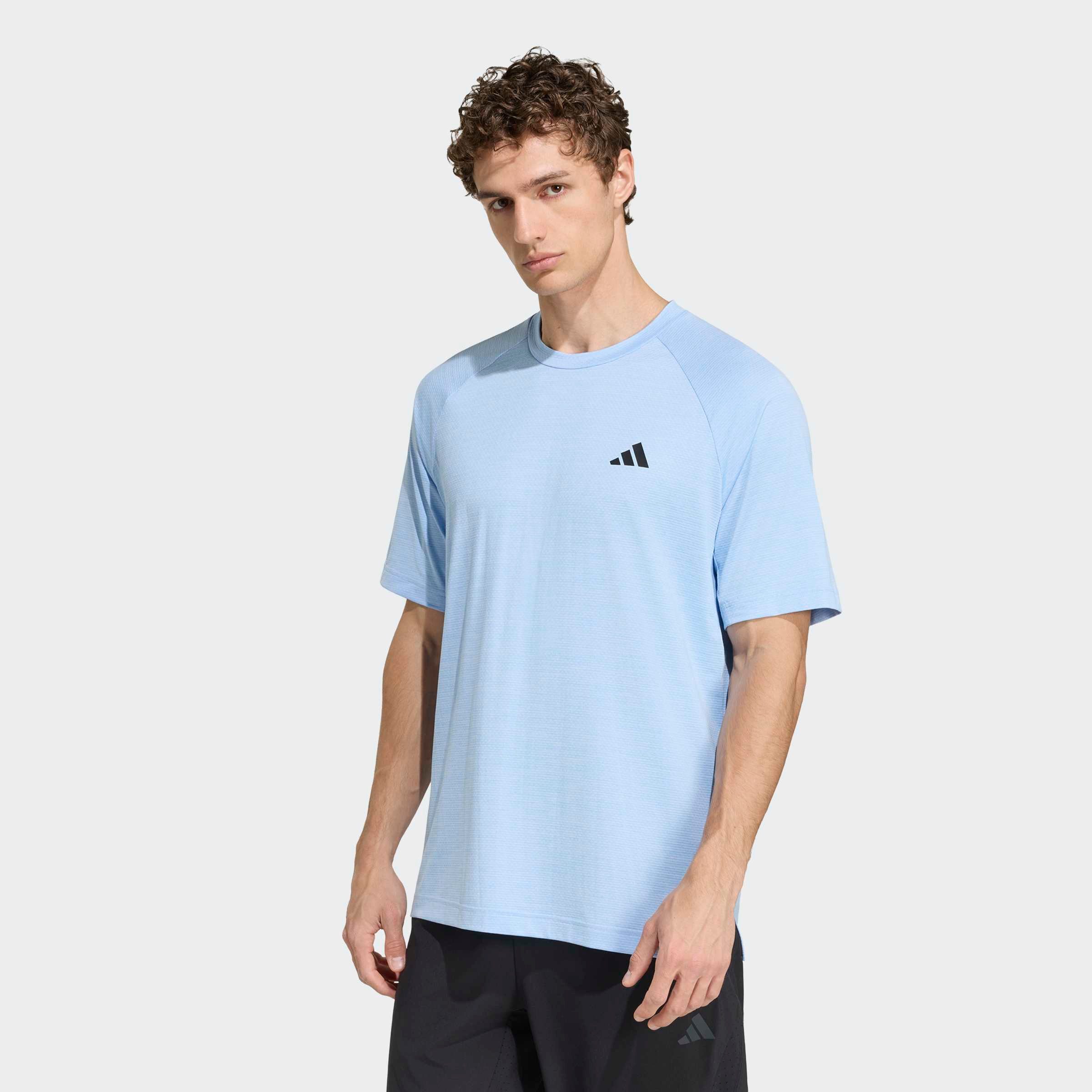 adidas Performance T-Shirt TECHESS TEE sportlicher Stil, mit Rundhalsausschnitt, Kurzarm, normale Länge
