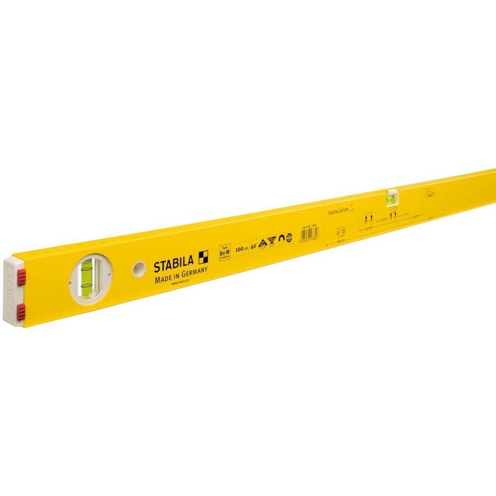Stabila Wasserwaage Wasserwaage 16881, mit Magnet