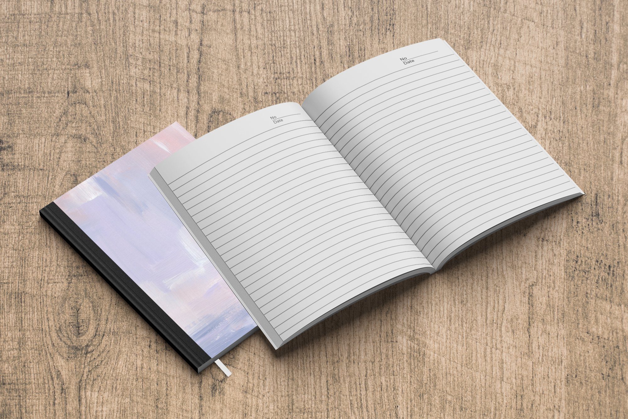 MuchoWow 98 Pastell Haushaltsbuch Journal, Merkzettel, Notizheft, Gestaltung, A5, - Tagebuch, Seiten, - Farbe Notizbuch