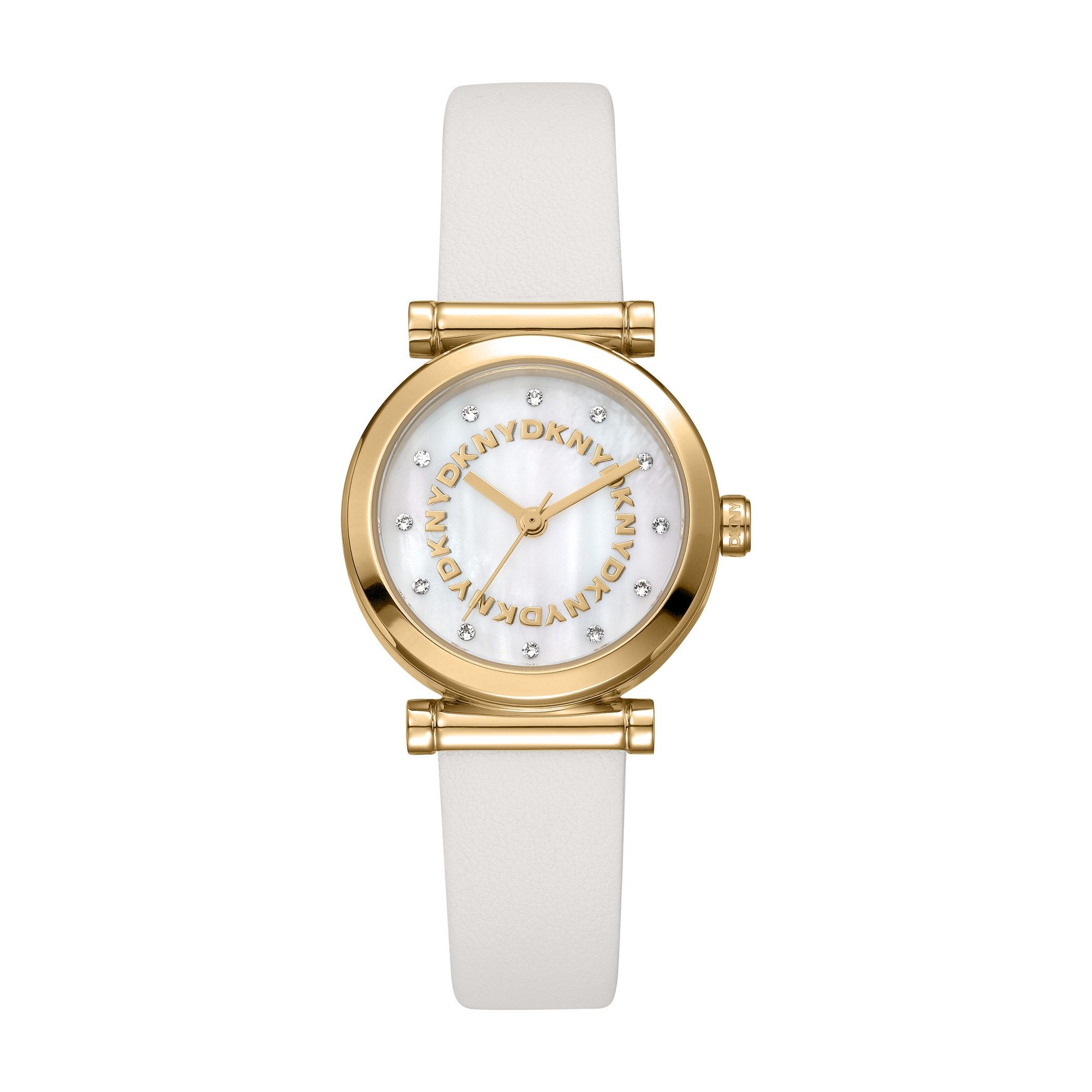 DKNY Quarzuhr Essentials Watch DK1L090L0025, Armbanduhr, Damenuhr, Lederarmband, analog