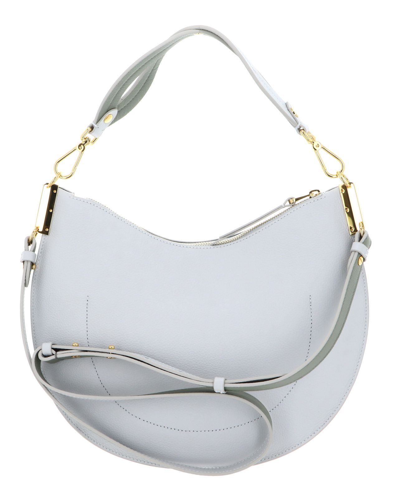 COCCINELLE Schultertasche Handbag Double Grainy Leather, aus echtem Rindsleder
