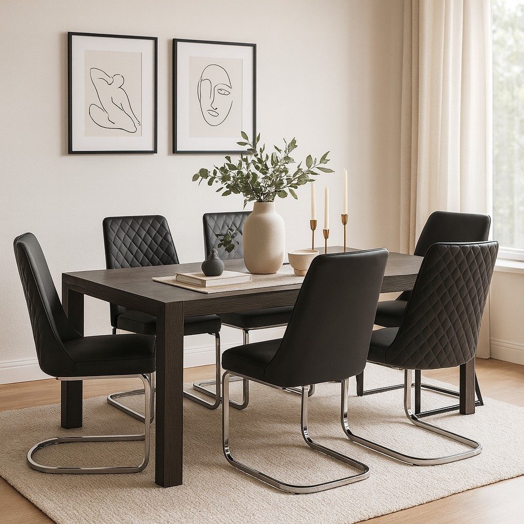 moebel-direkt-online Freischwinger Schwingstuhl mit Gestell chromfarben, me günstig online kaufen