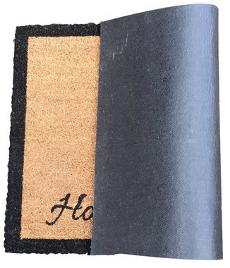 Fußmatte Astra- Kokosmatte 60 x 90 cm "Home Sweet Home", ASTRA, Rechteckig, Höhe: 15 mm