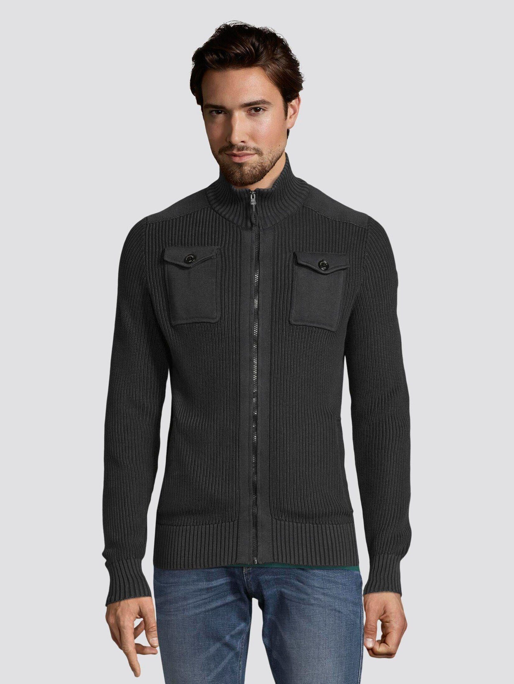 Cardigan Homme Tom Tailor - Coupe Décontractée - Tissu Durable - Tailles S à 3XL