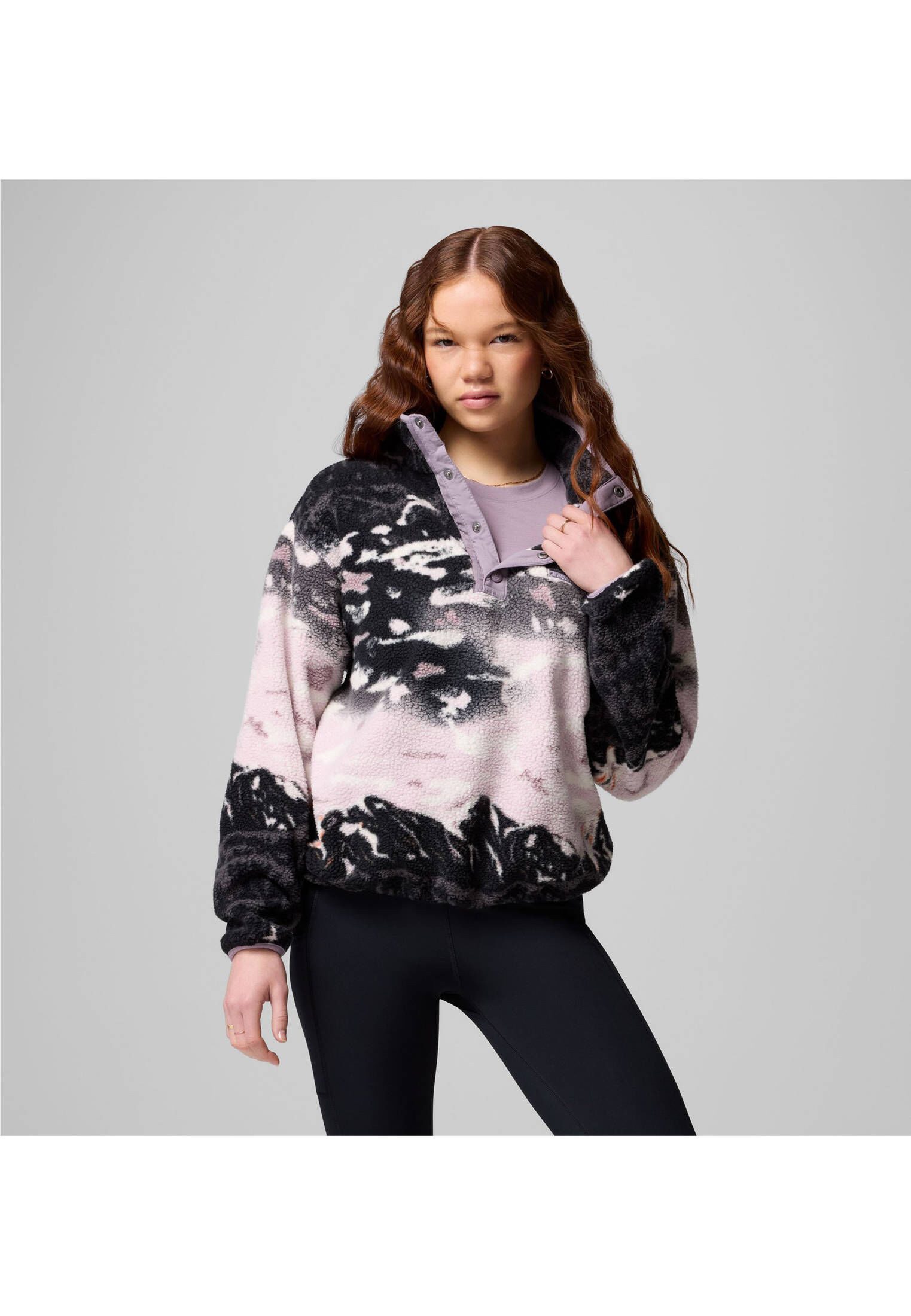 Columbia Sweatshirt Damen Sherpa-Fleece-Sweater HELVETIA II günstig online kaufen