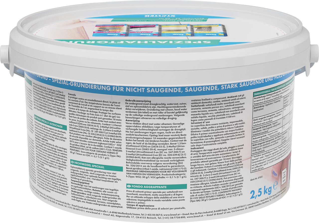 KNAUF Knauf Spezialhaftgrund 2,5 kg Naturstein-Imprägnierung
