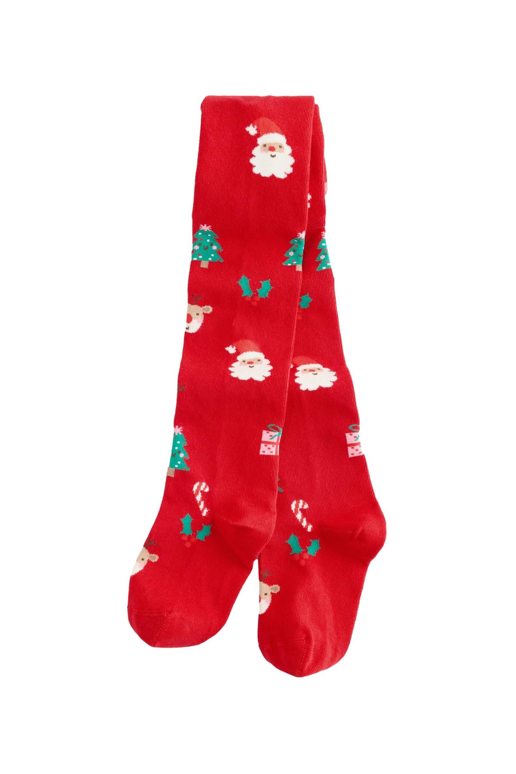 Next Strumpfhose Weihnachtsstrumpfhose mit hohem Baumwollanteil (1 St)