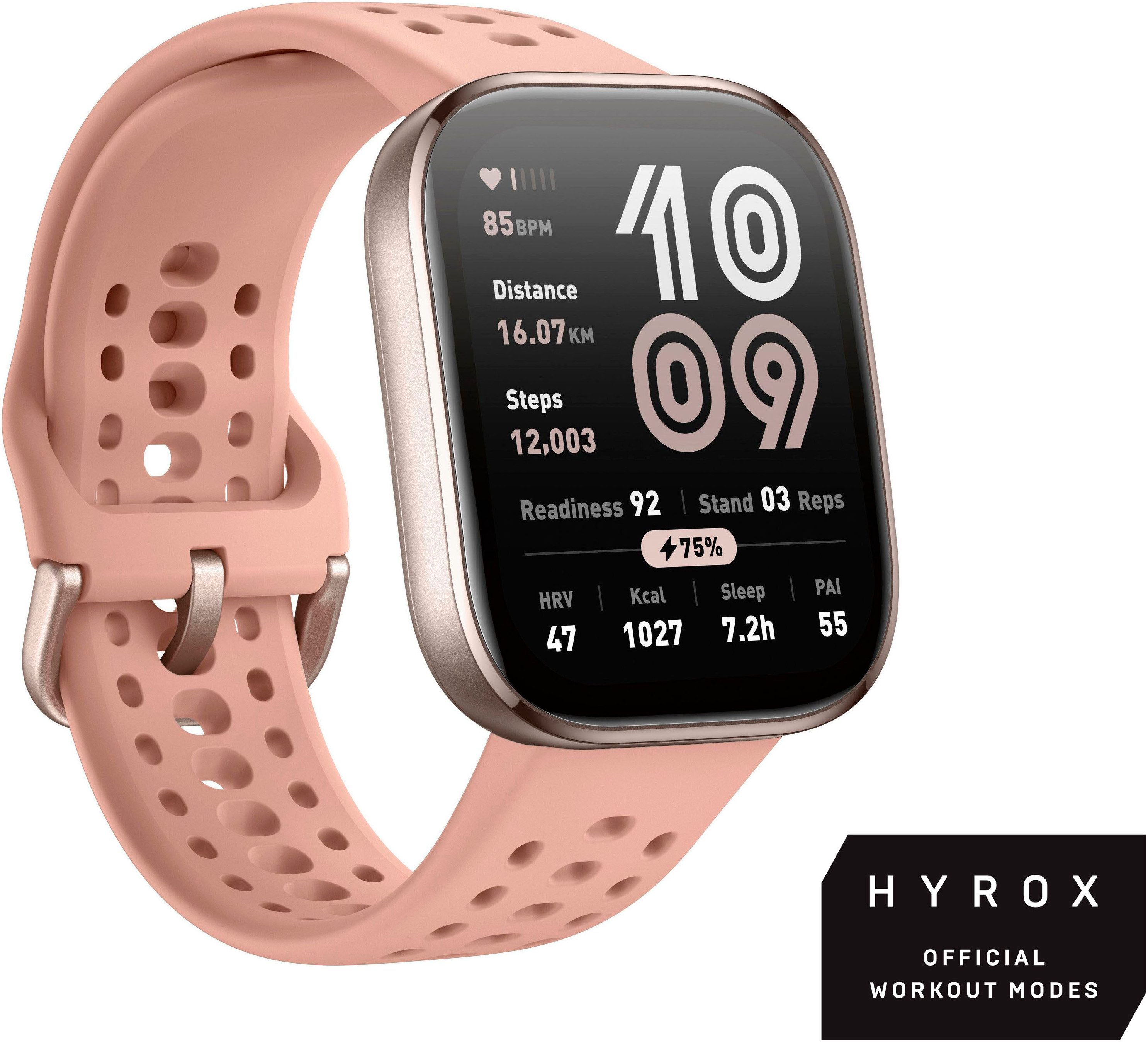 Amazfit Bip 6 Smartwatch (5 cm/1,97 Zoll, Zepp OS), Hyrox Race Mode