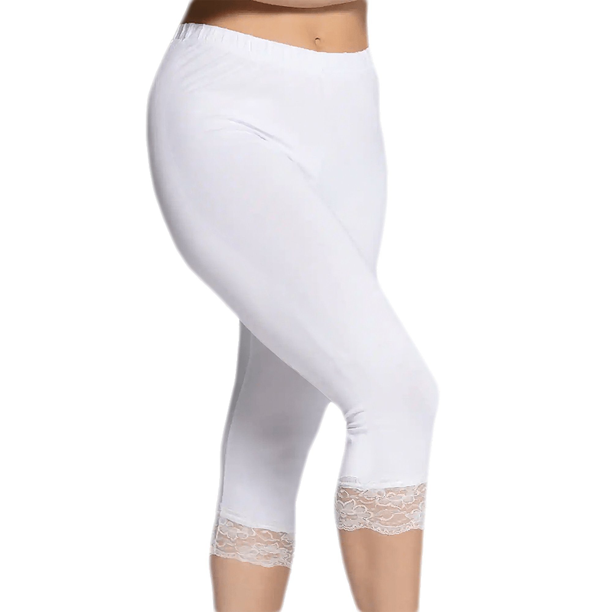 TEXEMP 3/4-Leggings 3/4 Damen Capri Leggings günstig online kaufen
