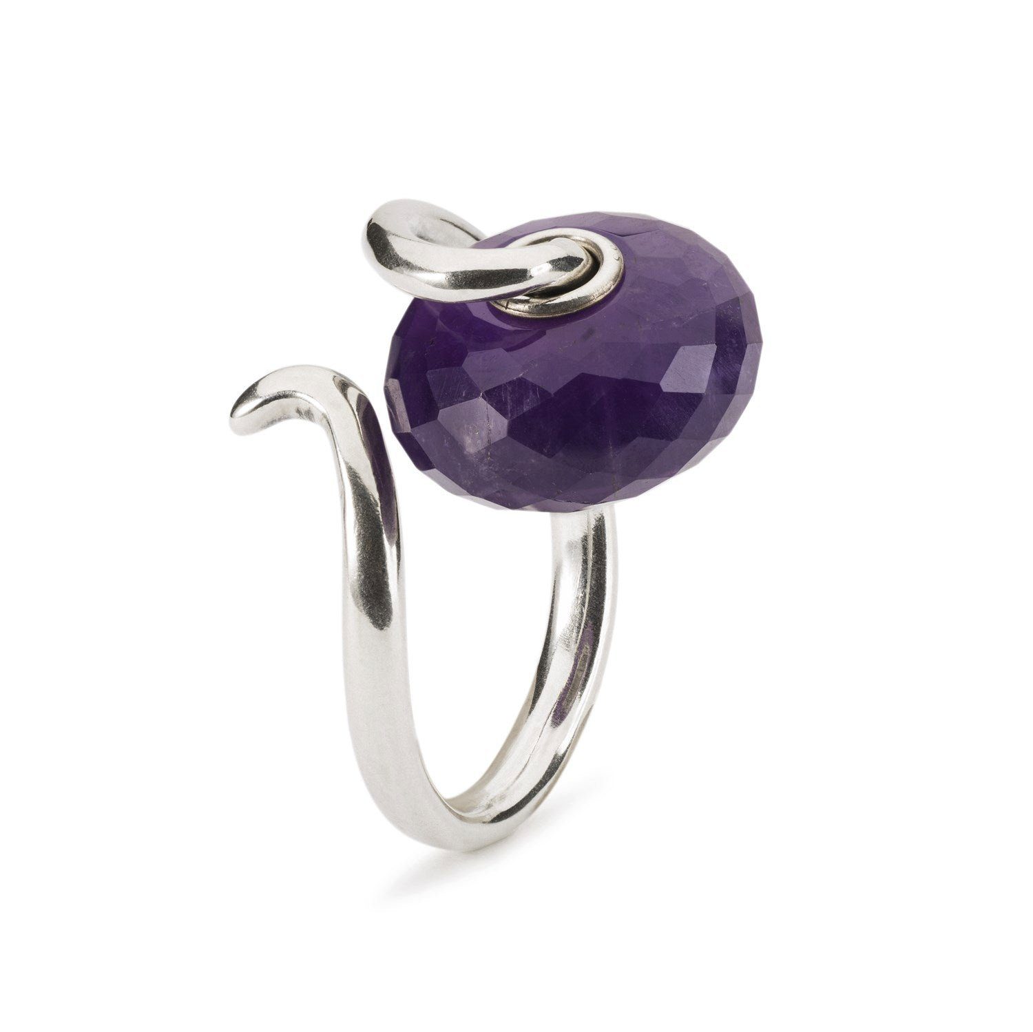 Fantasy Ring, TAGBO-01544 Amethyst Liebesranken Trollbeads Fingerring