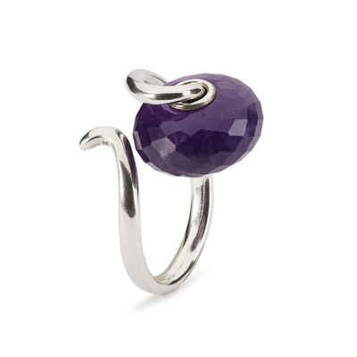 Trollbeads Fingerring Amethyst Liebesranken Fantasy Ring, TAGBO-01544