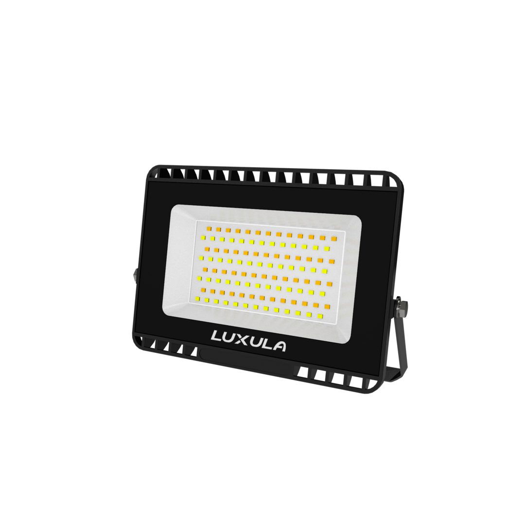 LUXULA LED Прожекторы LED CCT Fluter, 50 W, warm-, neutral-, kaltweiß, 5000 lm, IP65, LED fest integriert, warmweiß, neutralweiß, Tageslichtweiß, kaltweiß