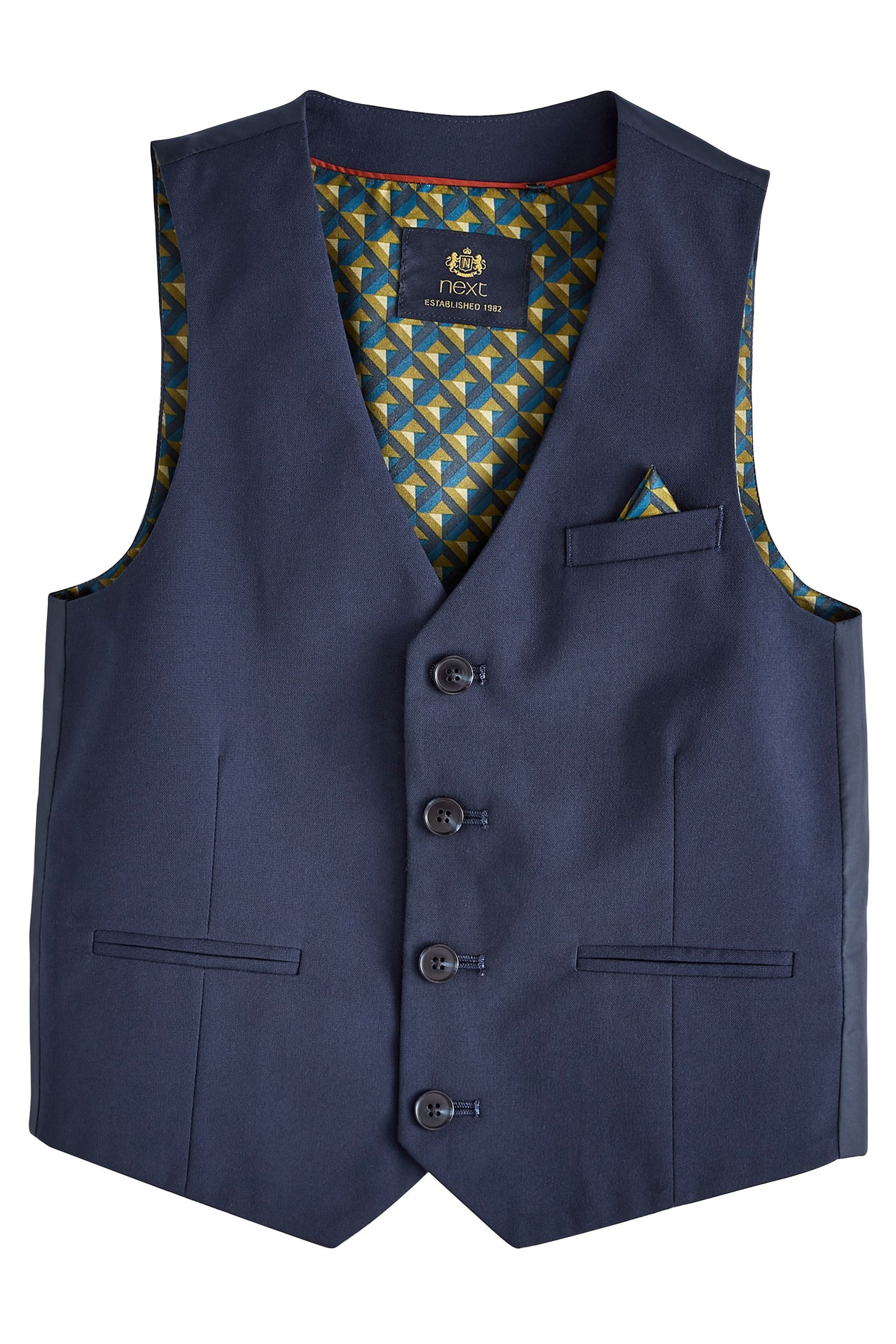 Next Weste, Hemd & Krawatte/Fliege Weste, Hemd und Krawatte im Set (1-tlg)