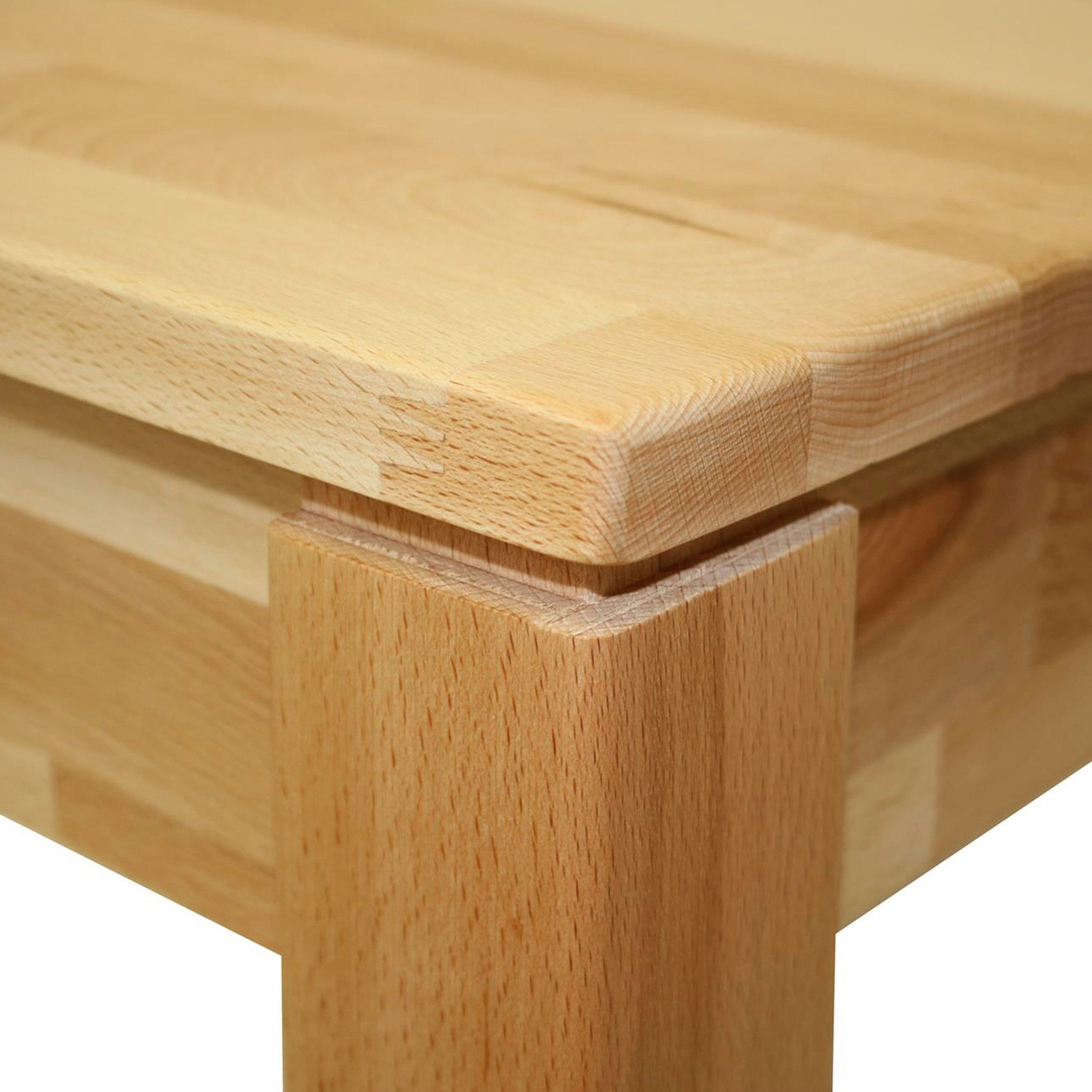 Betten-ABC Hocker Bubema: multifunktionaler Massivholzhocker aus günstig online kaufen