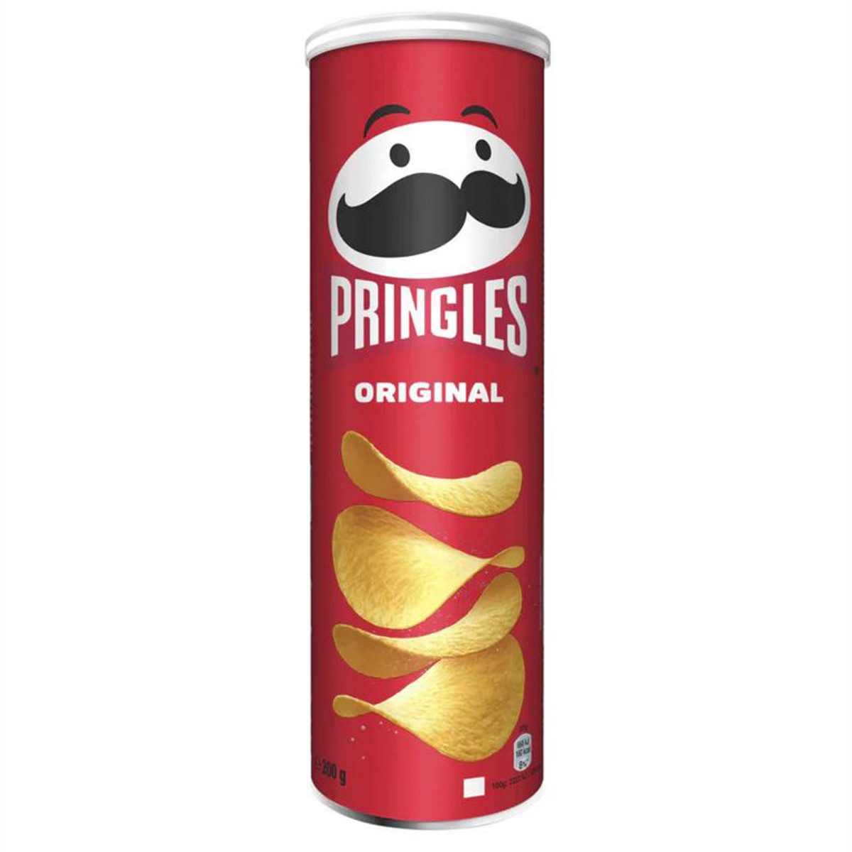 Pringles Knabberei, Pringles Original gesalzene Stapelchips dezent würziger Geschmack 185g