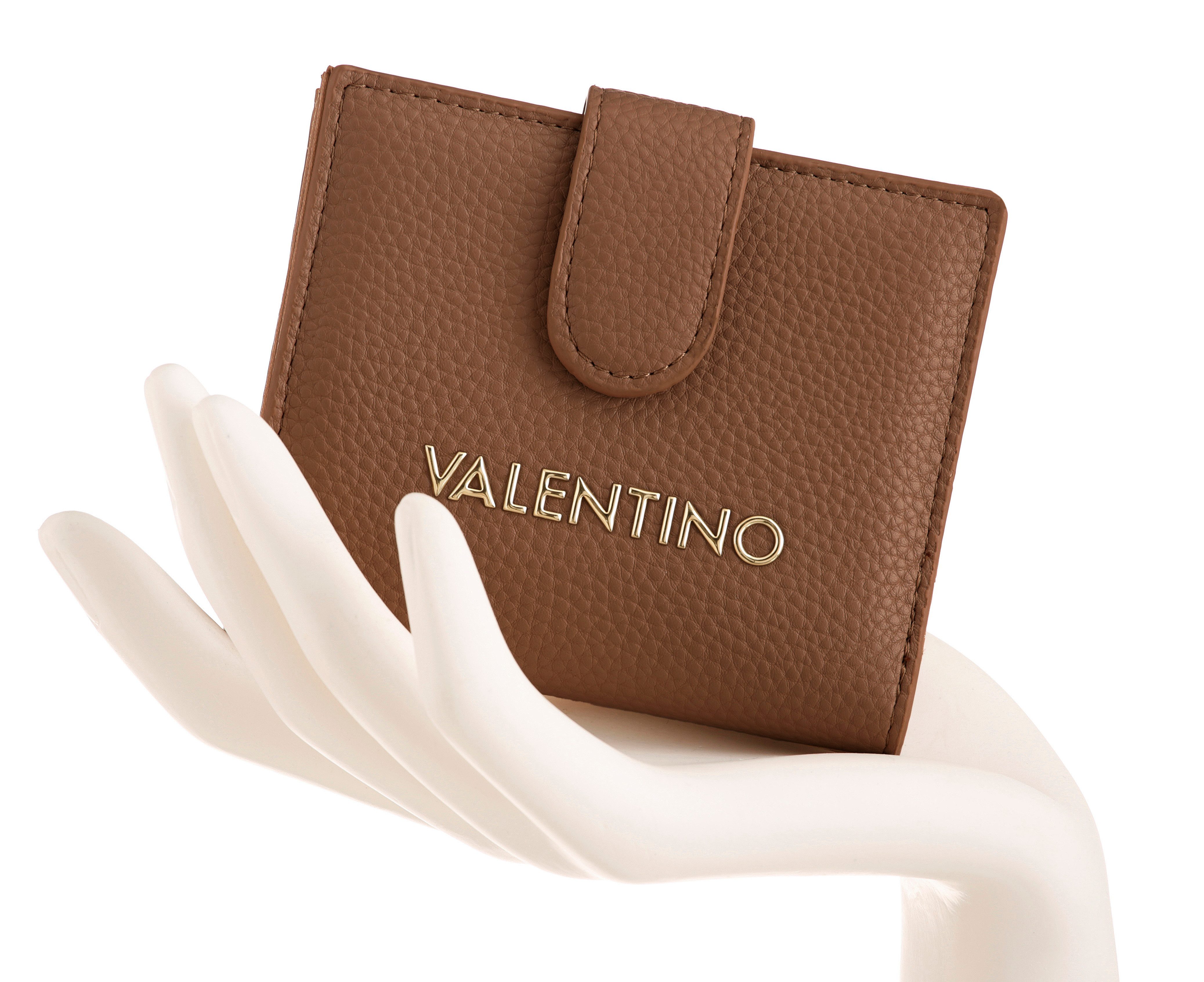 VALENTINO BAGS Geldbörse BRIXTON (1-tlg), Damen Geldbeutel Portemonnaie mit Logo-Applikation
