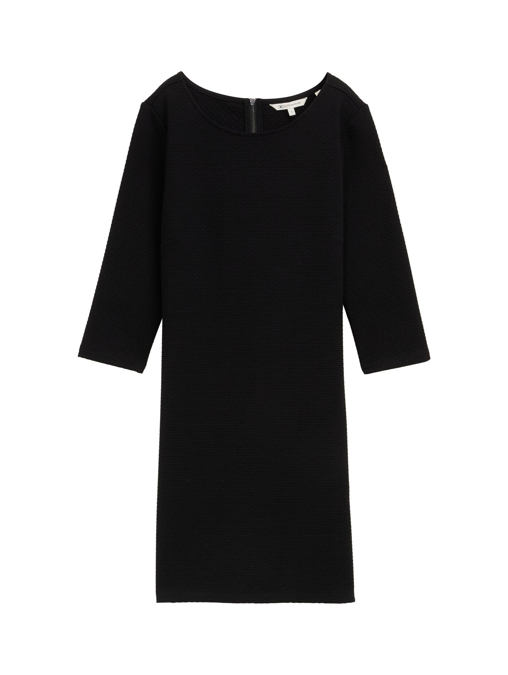 TOM TAILOR Denim Sommerkleid Jacquard Mini-Kleid günstig online kaufen