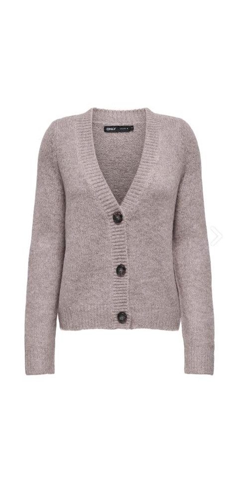 ONLY Longsweatshirt ONLZOEY L/S REGULAR CARDIGAN KNT NO günstig online kaufen