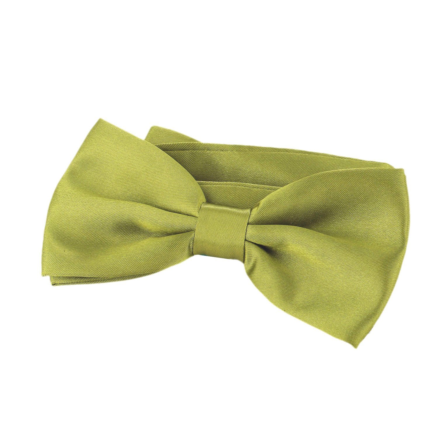 DonDon Fliege DonDon Edle Fliege Schleife glänzend (Packung, 1-St) bereits gebunden, verstellbar, Seidenlook