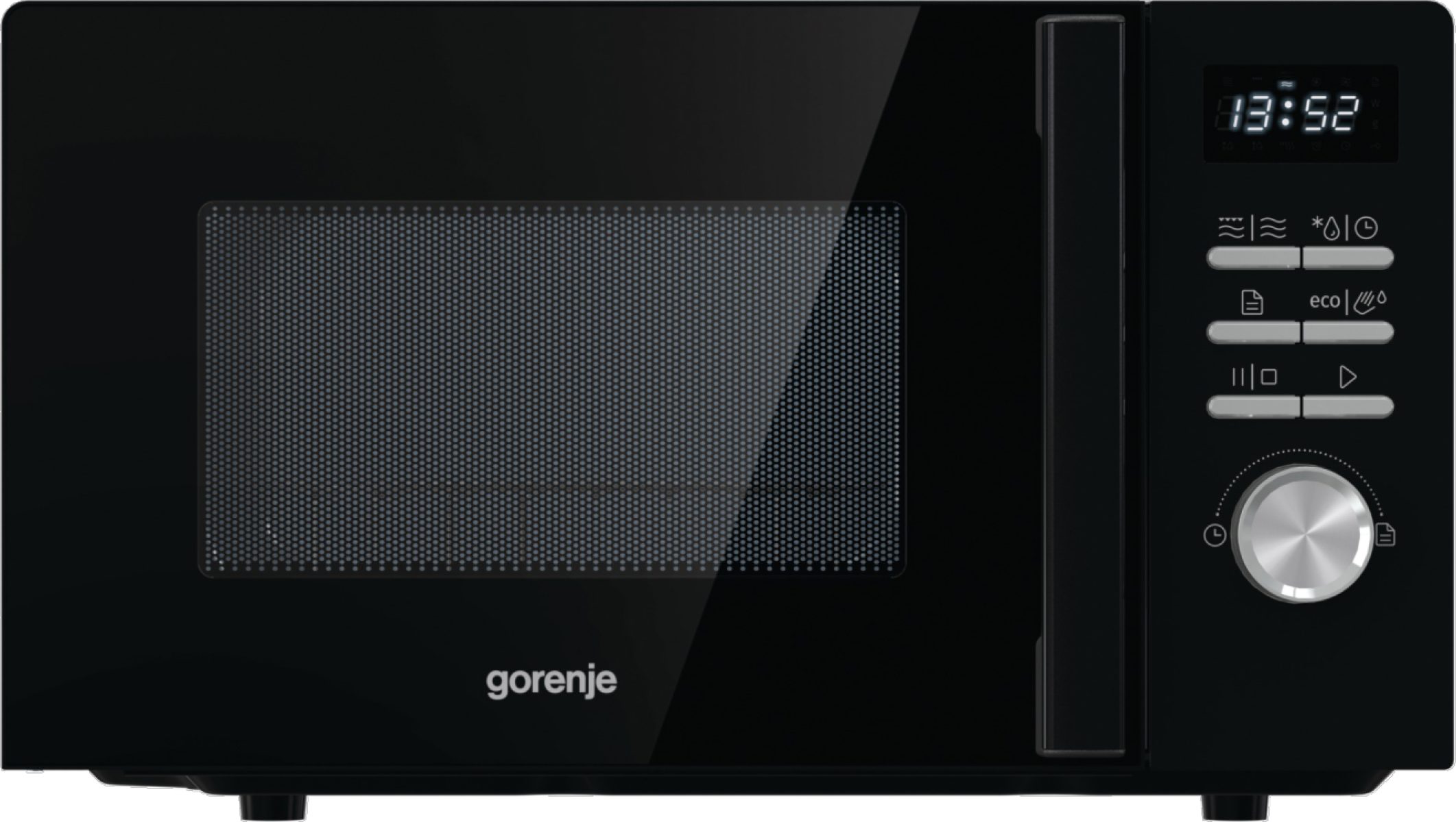 GORENJE Mikrowelle MO20A4BH 20L Garraum Grillfunktion 800 Watt 5 Stufen, 20 l