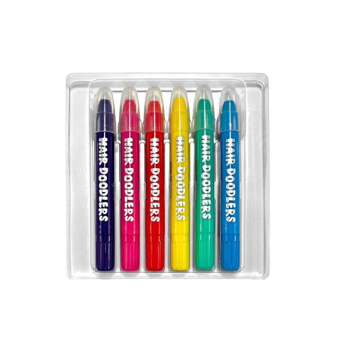 suebidou Haarkreide Haar Kreidestifte für Kinder 'Hair Doodlers' mutlicolor, nachhaltig, kreativ, leicht auswaschbar