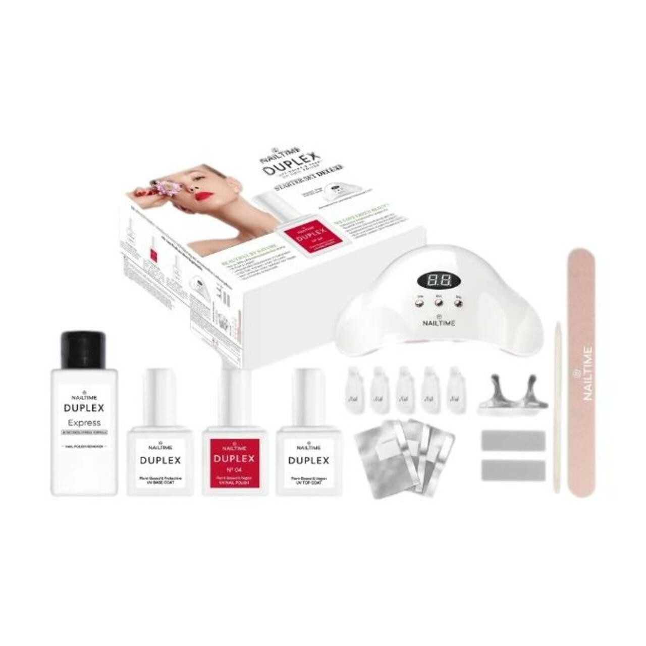 NAILTIME Nagellack Starter Set Deluxe, alle Hauttypen