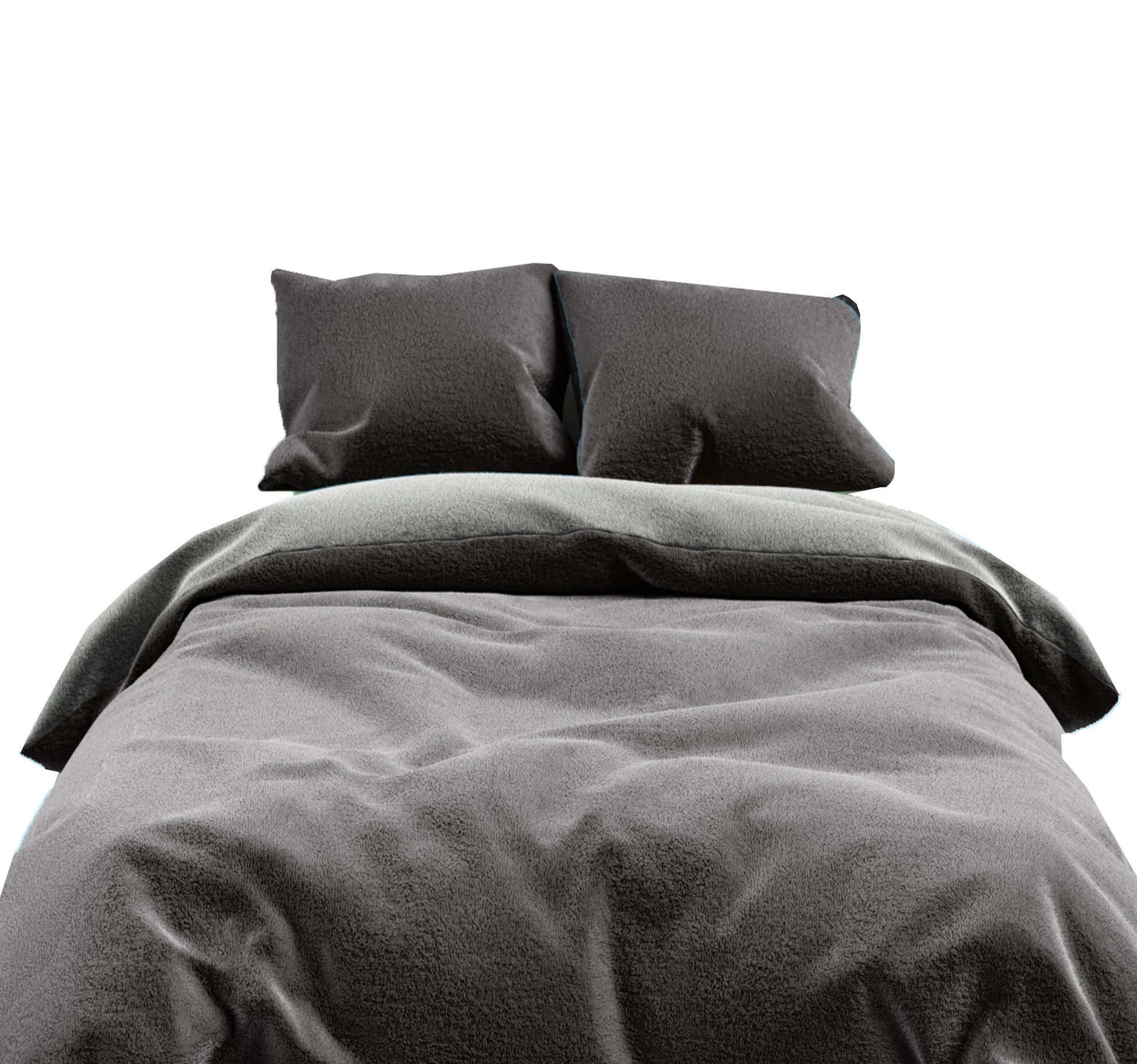 Leonado Vicenti Bettwäsche Winter Teddy Plüsch, Fleece, 2 teilig, Flauschig günstig online kaufen