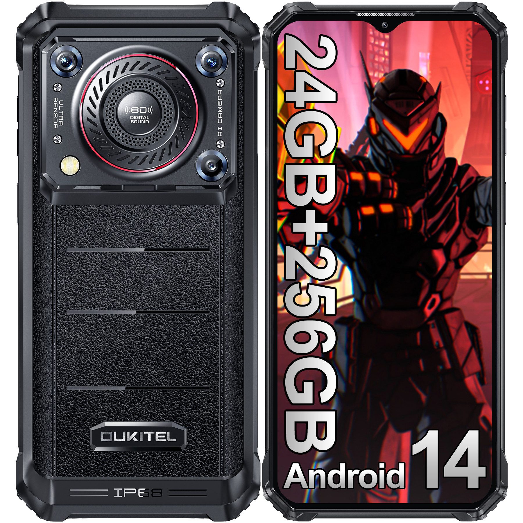 WP36 Pro 4G 24+256GB Outdoor Smartphone