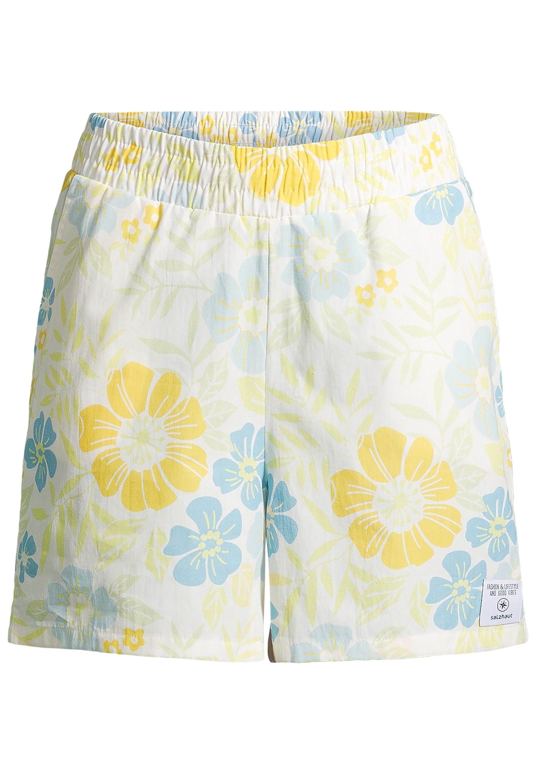 salzhaut Bermudas LEED Damen Regular Fit Shorts mit Blumenprint und seitlic günstig online kaufen