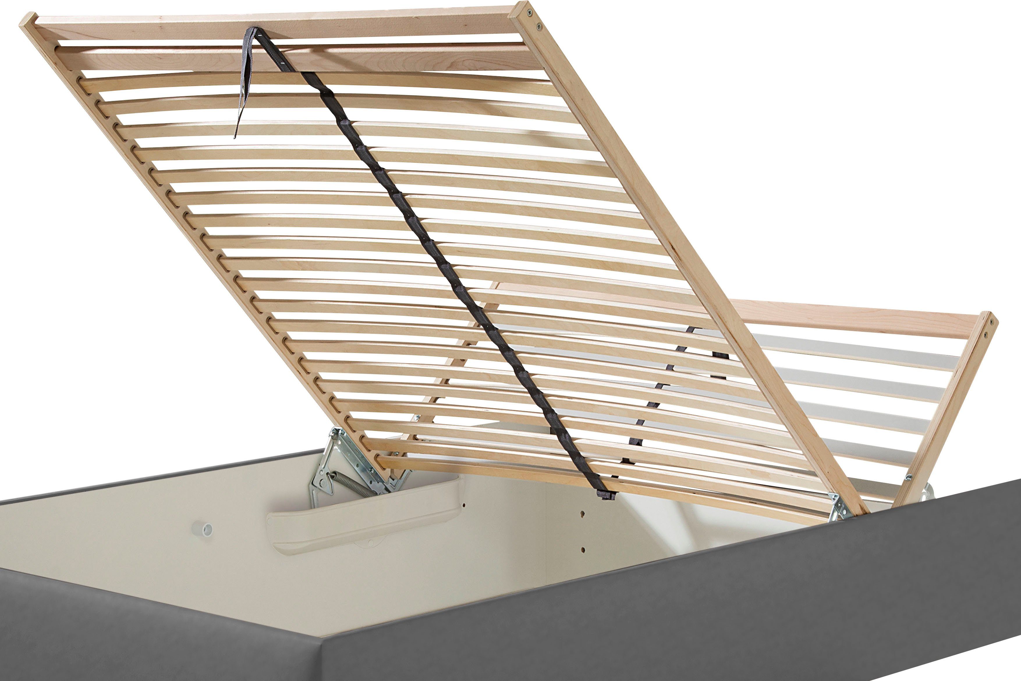 Maintal Polsterbett "Madane" wahlweise mit Matratze in den Härtegraden H2,H günstig online kaufen