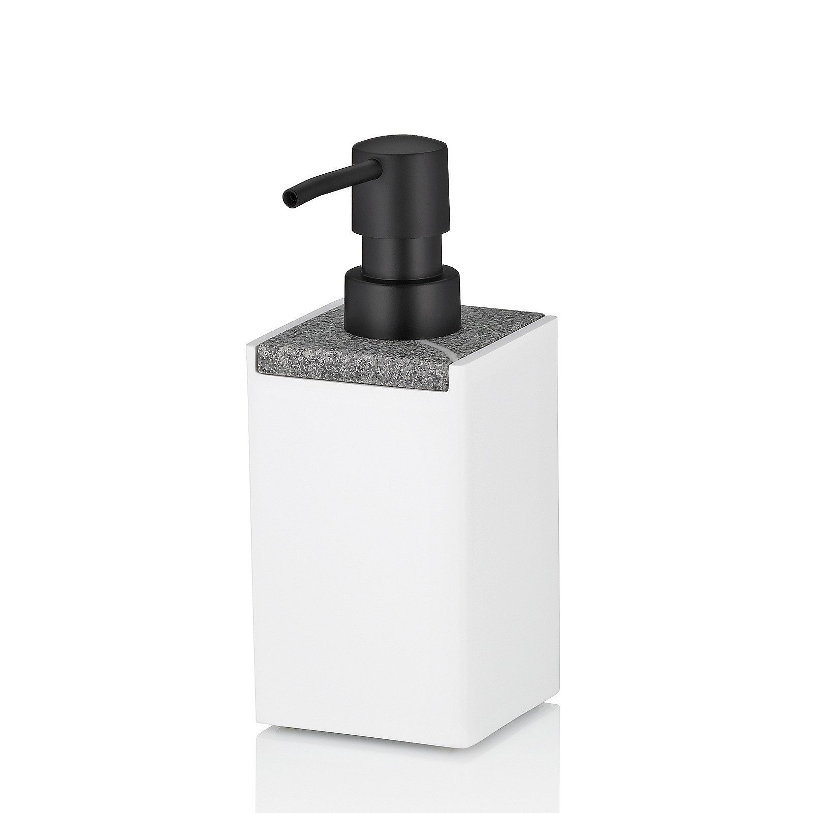 kela Seifenspender Cube, matte Oberfläche, 300 ml, leicht zu befüllen