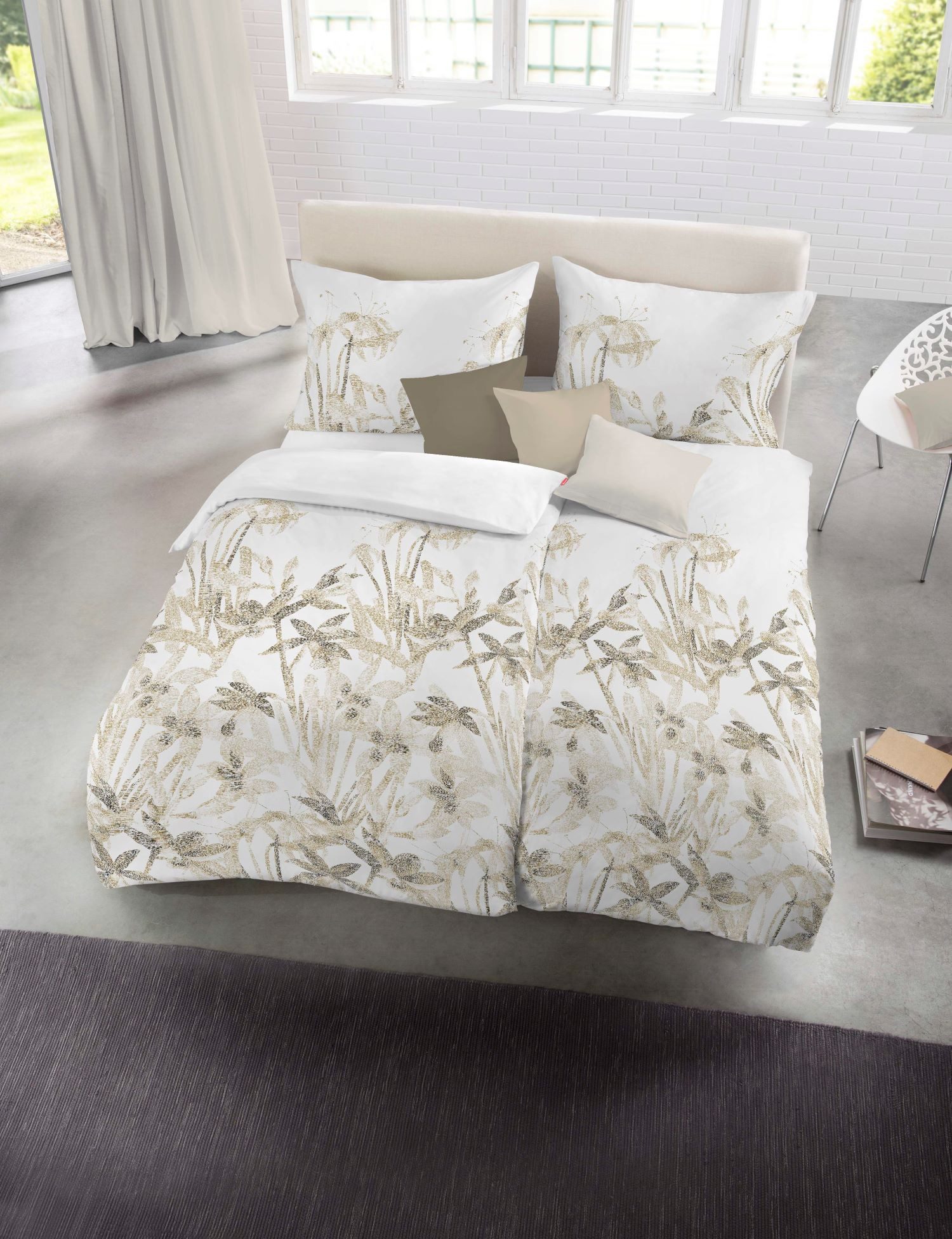 fleuresse Bettwäsche Fleuresse Halbleinen Bettwäsche 135x200 günstig online kaufen