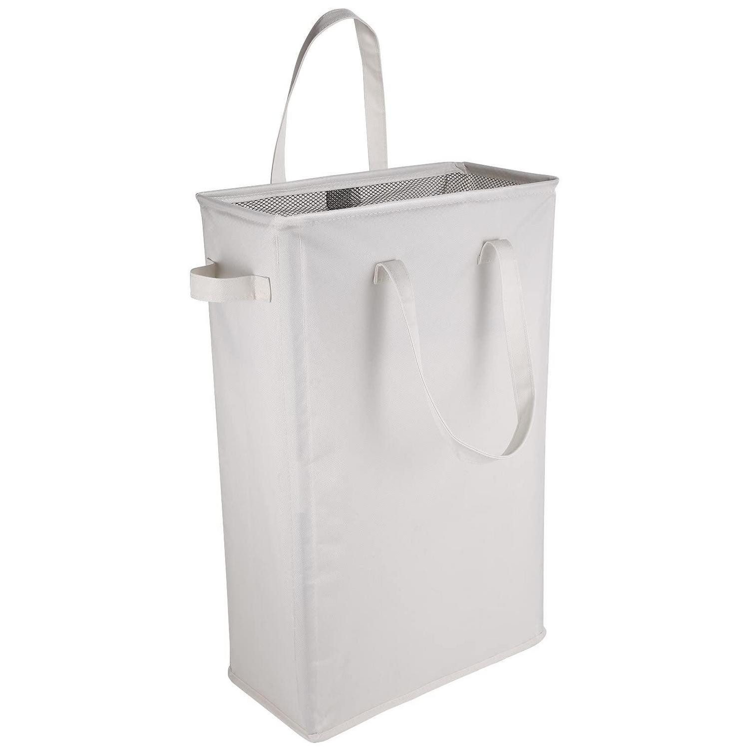 LuxusKollektion Wäschetonne Wäschesammler Wäschekorb faltbar Griff 45L 600D M-45L Beige