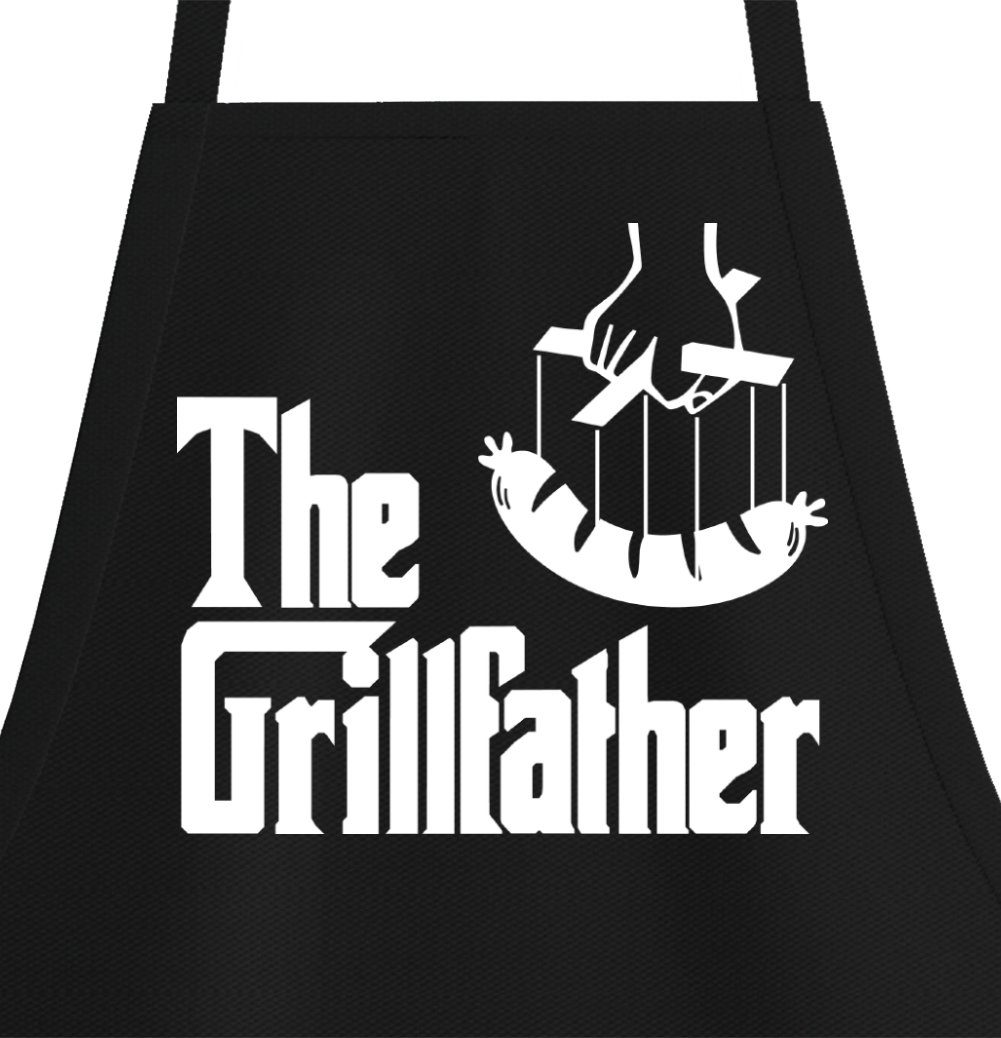 Grillschürze The Grillfather Schürze Grillschürze für Männer