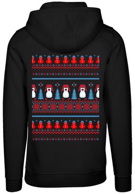 F4NT4STIC Hoodie Christmas Weihnachten Pinguin Premium Qualität, Weihnachten, Geschenk
