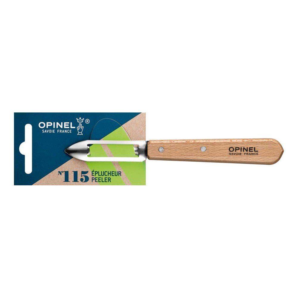 Opinel Gemüsemesser Opinel Schälmesser No 115, rostfrei, Buche, natur, Opinel Schälmesser No 115, rostfrei, Buche, natur