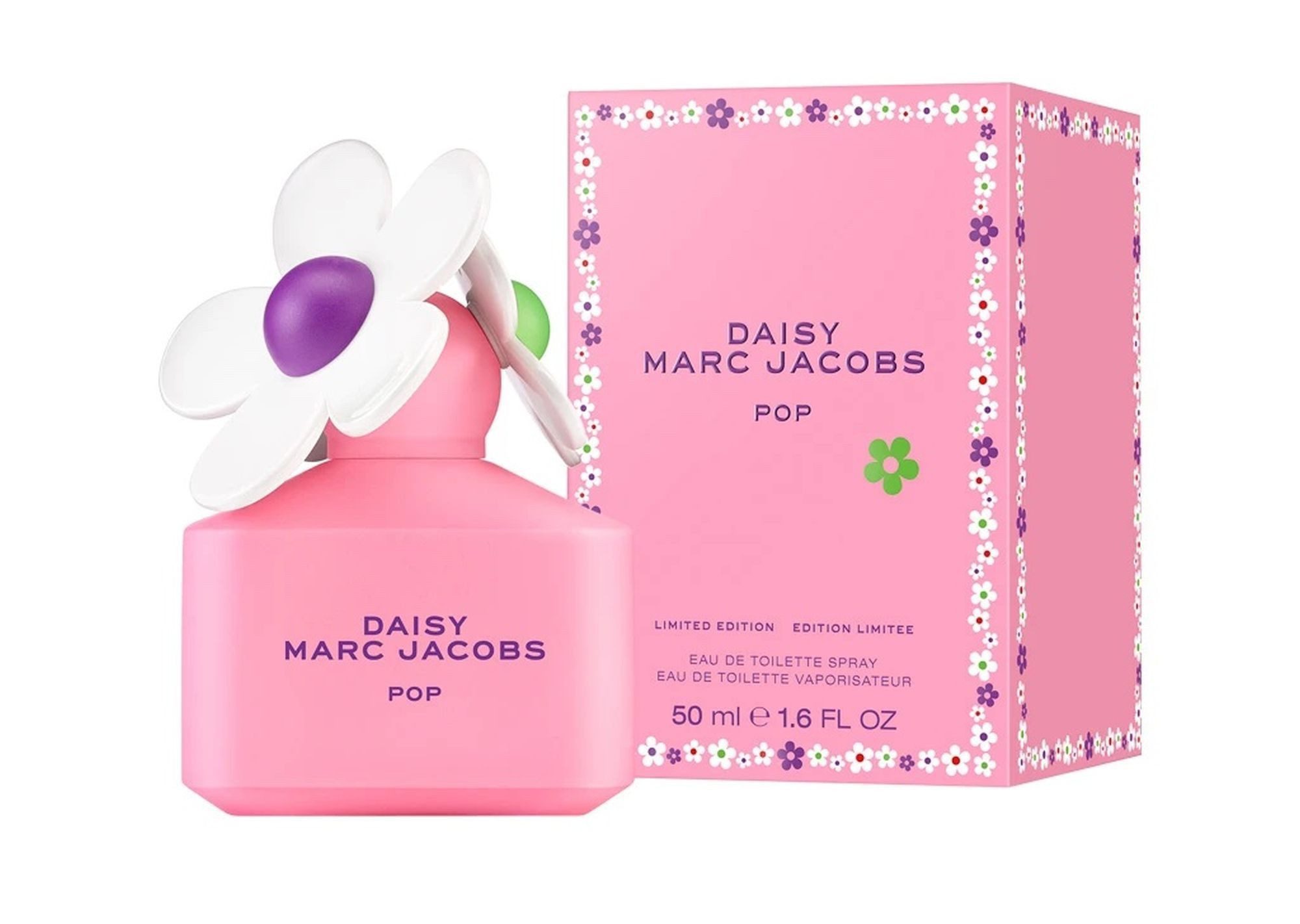 MARC JACOBS Eau de Toilette Daisy Pop EDT Damen Spray, Fruchtig-blumiger Duft mit Grapefruit, Zitrone, Veilchen und Moschus