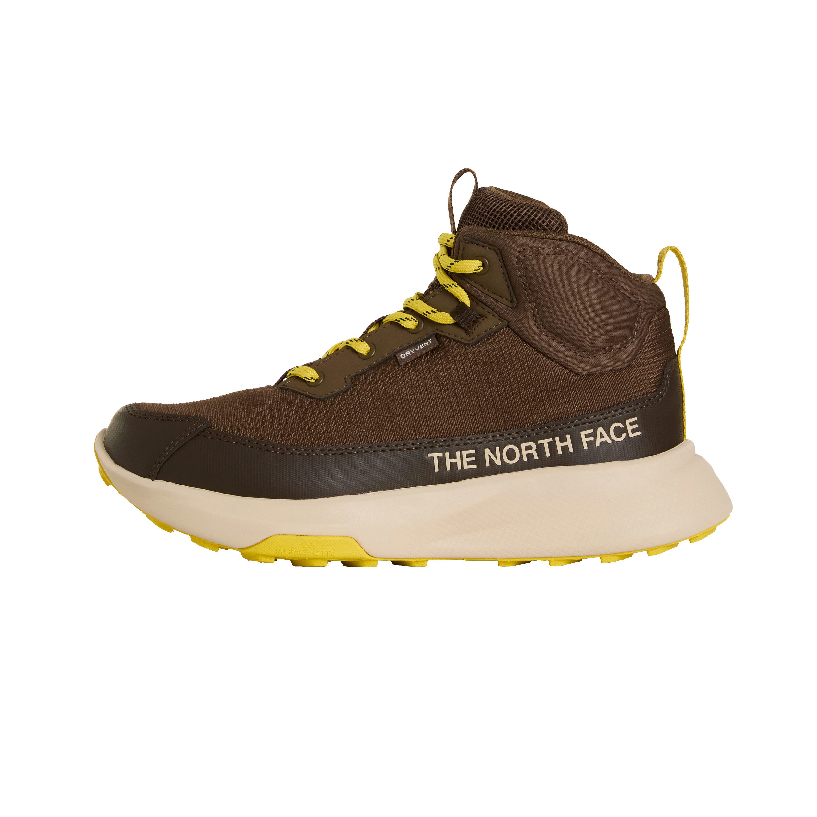 The North Face Y FASTPACK II MID WP Outdoorschuh für Kinder, wasserdicht, atmungsaktiv, mit reflektierenden Details