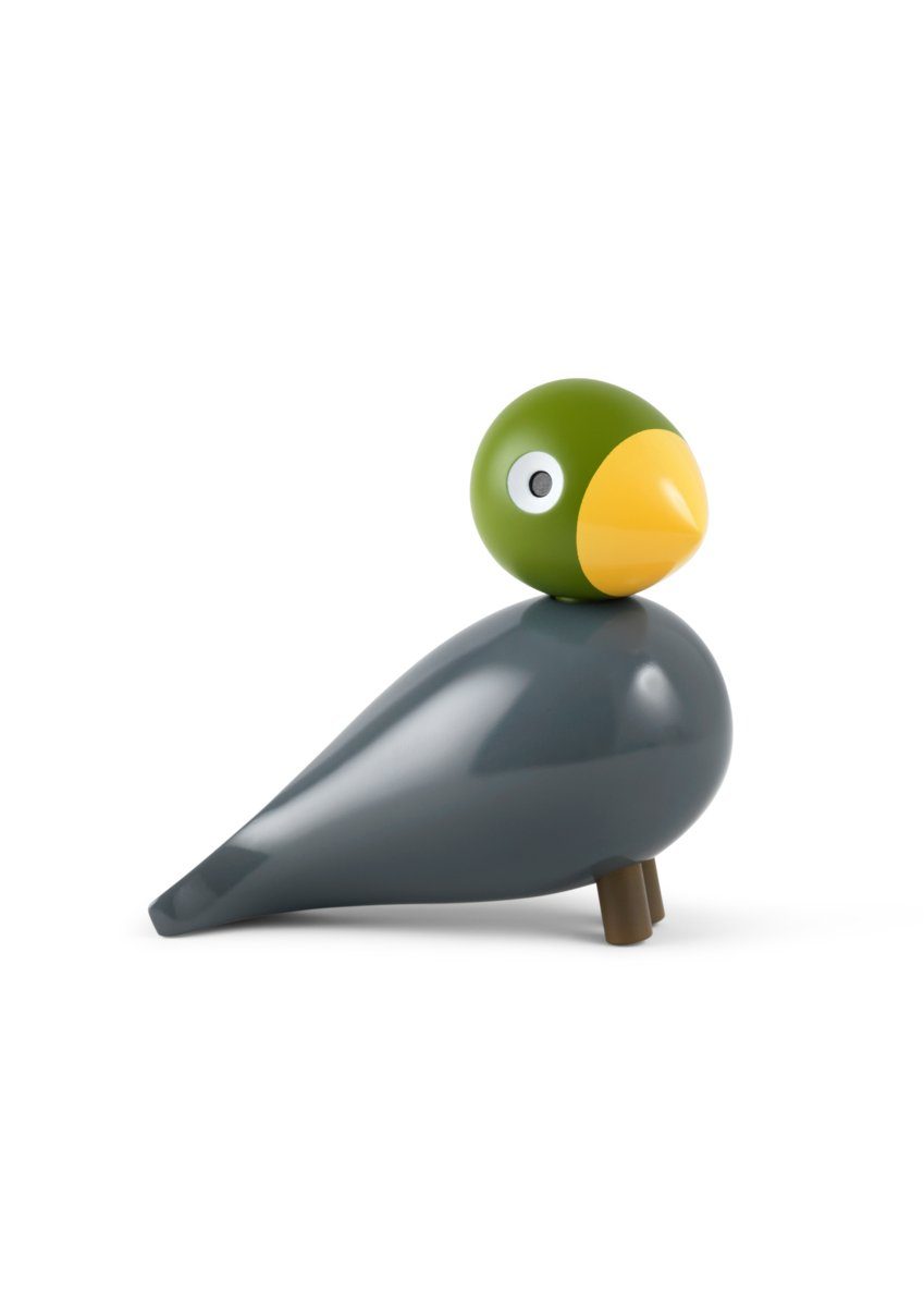 Dekofigur Kay Bojesen Singvogel Nachtigall aqua