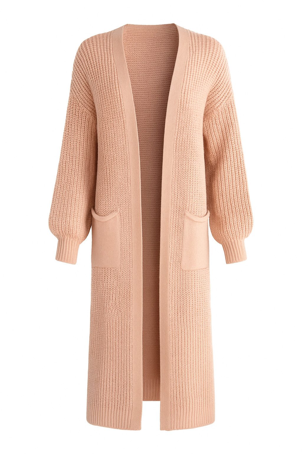 Mississhop Longstrickjacke Cardigan Longstrickjacke extra lange Strickjacke günstig online kaufen