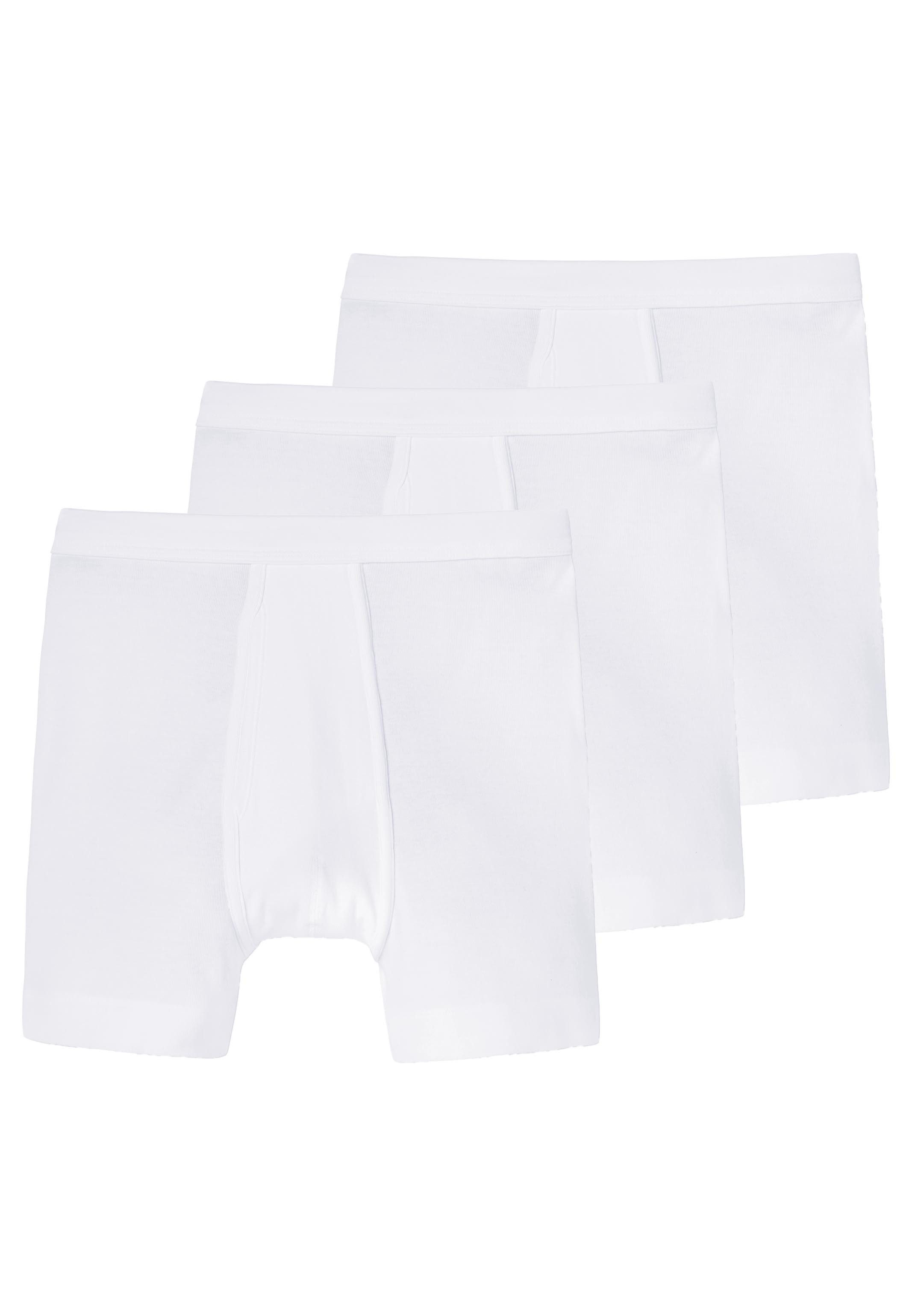 Retro Boxer 3er Pack Essentials Feinripp